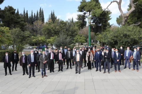 Συνάντηση με τον Πρωθυπουργό της Χώρας, Κυριάκο Μητσοτάκη είχε σήμερα αντιπροσωπεία της Ολομέλειας των Προέδρων των Δικηγορικών Συλλόγων Ελλάδος, στο Μέγαρο Μαξίμου